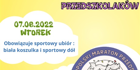 Ogólnopolski maraton przedszkolaków
